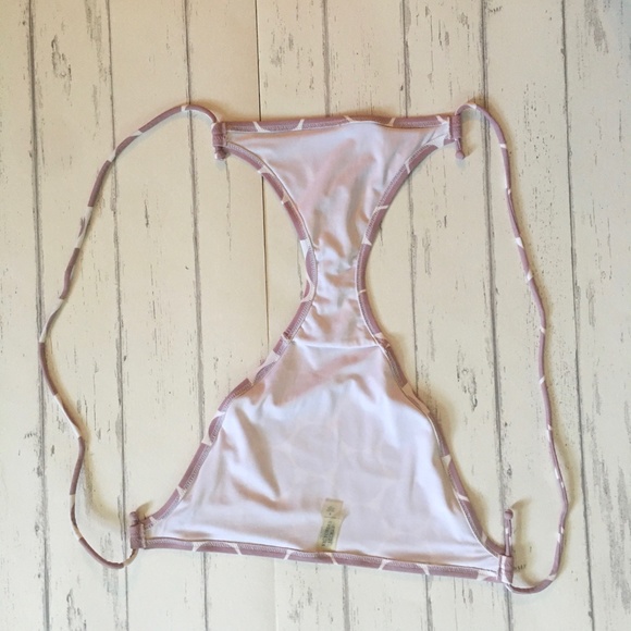 VS Smoky Lilac String Tie Bikini Swimsuit Bottoms - Picture 8 of 9
